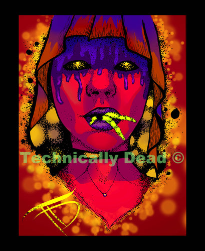 halloween art print | Technically Dead