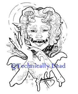 Hunger Coloring page