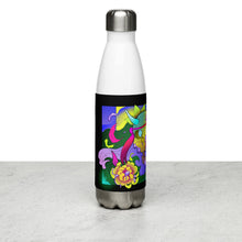 Load image into Gallery viewer, Twin Waves Stainless Steel Water Bottle