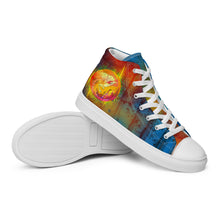 Load image into Gallery viewer, Phoenix Rise Women’s high top canvas shoes